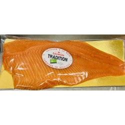 PRECO-Saumon Fumé en filet prétranché +- 1,4kg