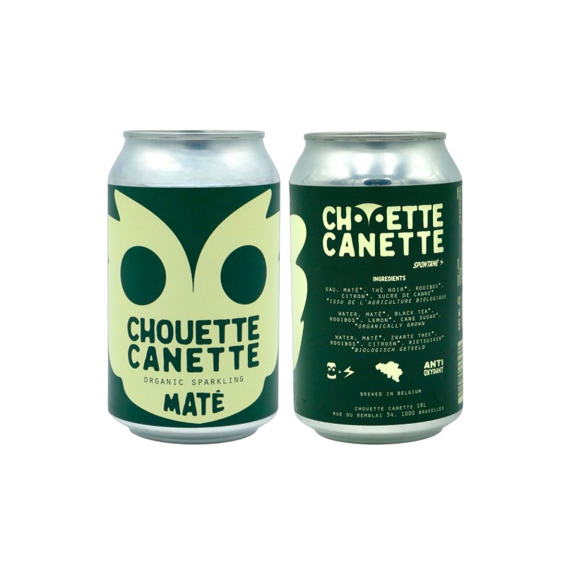 CHOUETTE CANETTE Maté Pétillant