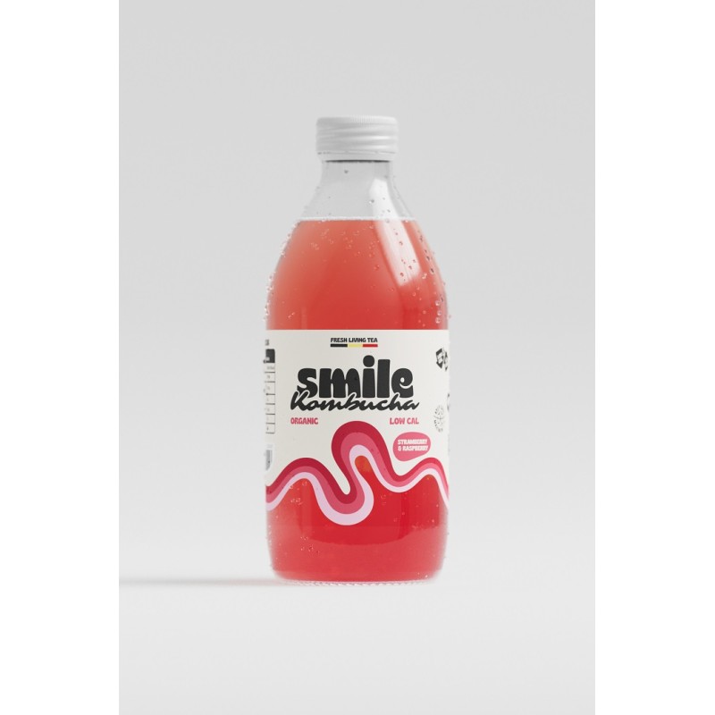 Indisp. Kombucha  Strawb. et Raspberry Bout. 33cl
