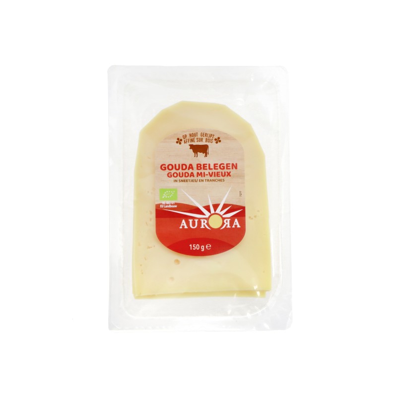 Gouda Vache Mi-Vieux Tranches 150g