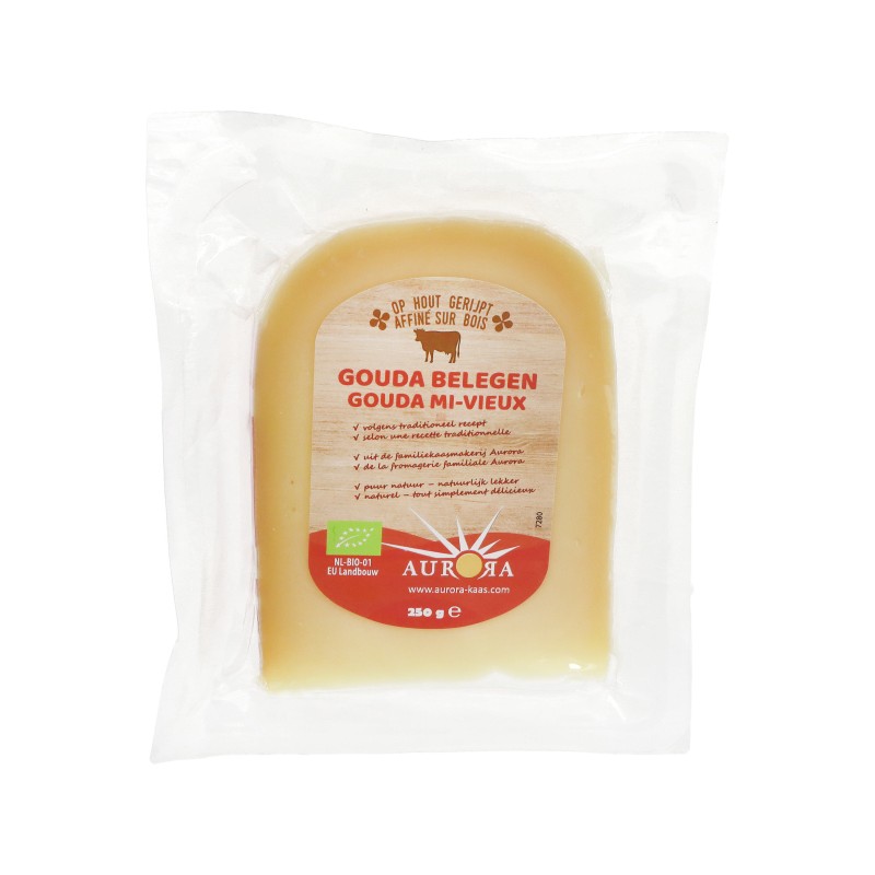 Gouda Vache Mi-Vieux Bloc 250g