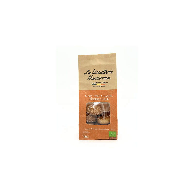 Indispo - Biscuits Moques caramel beurre salé 100g