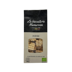 Indisponible - Biscuits Salés Poivre 100g