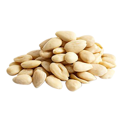 Amandes blanchies VRAC Carton de 4 X2,5Kg