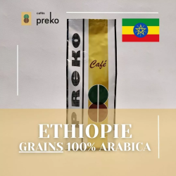 Café Ethiopie en grains 500g